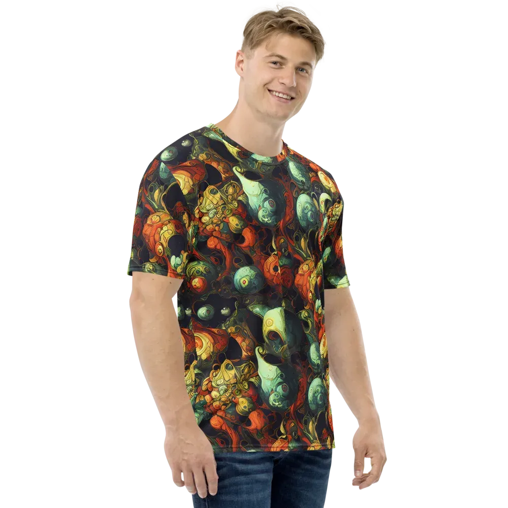 Midnight Mutants on Men's Crew Neck T-Shirt — Right