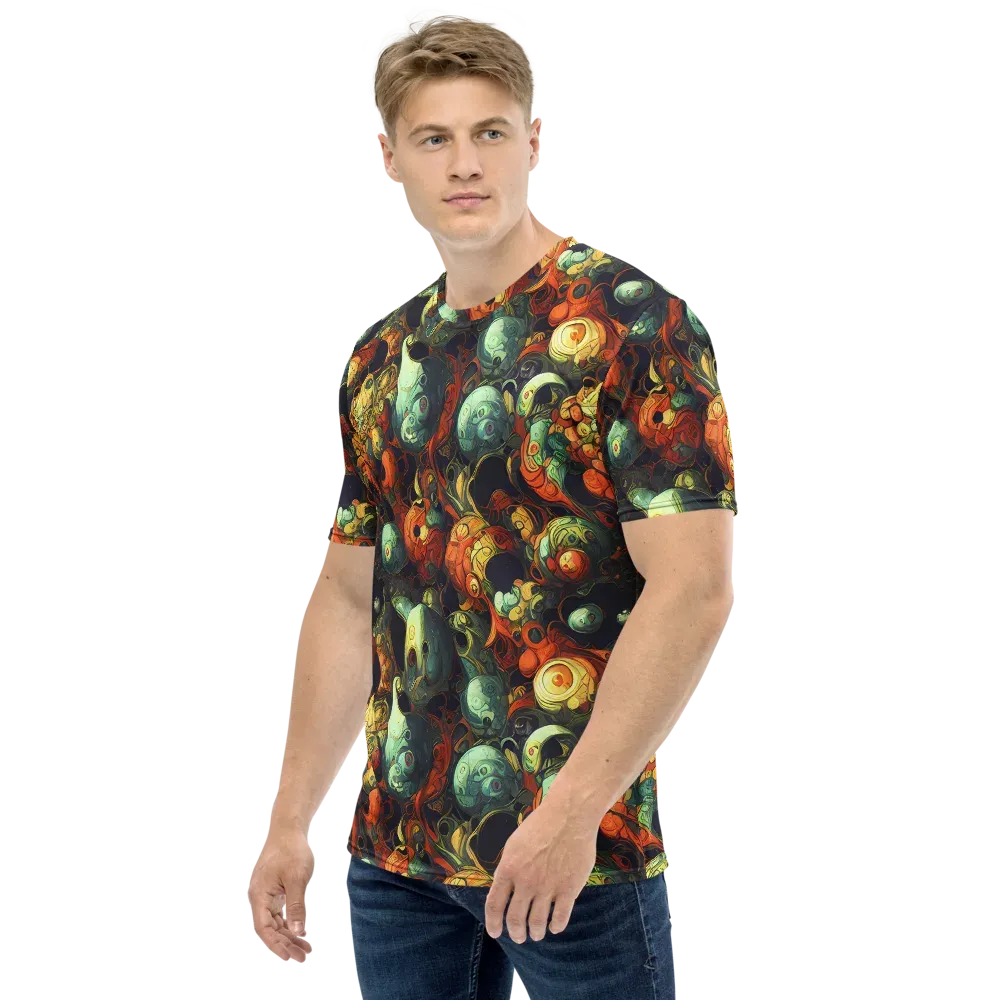 Midnight Mutants on Men's Crew Neck T-Shirt — Left