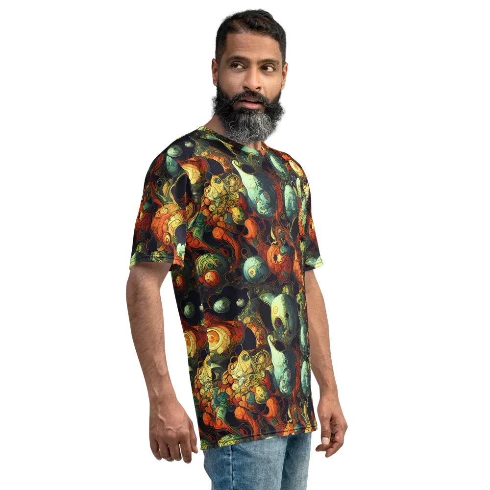 Midnight Mutants on Men's Crew Neck T-Shirt — Right