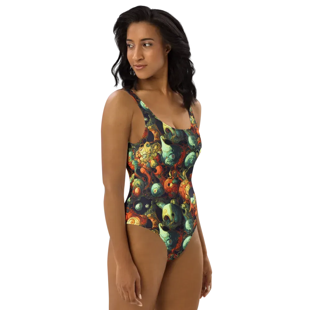 Midnight Mutants on One-Piece Swimsuit — Right