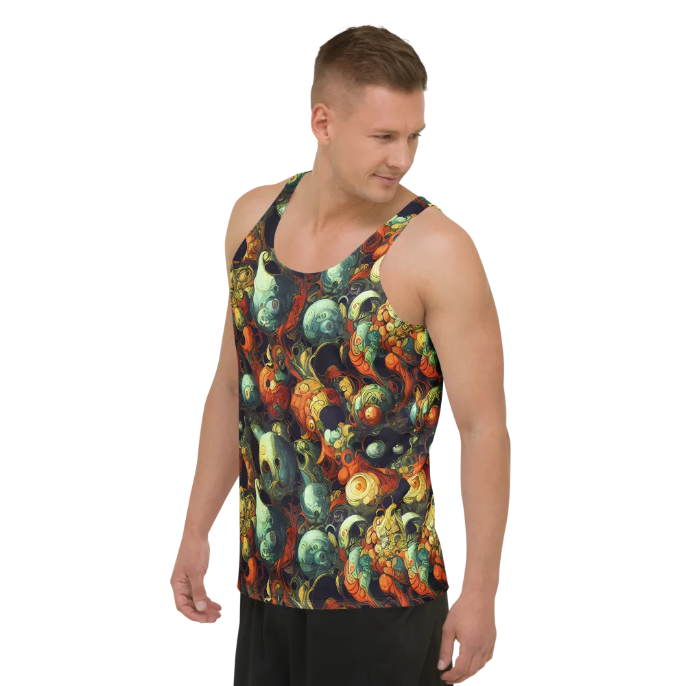 Midnight Mutants on Men's Tank Top — Left Front
