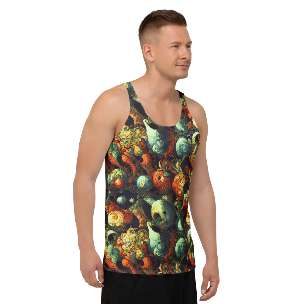 Midnight Mutants on Men's Tank Top — Right Front