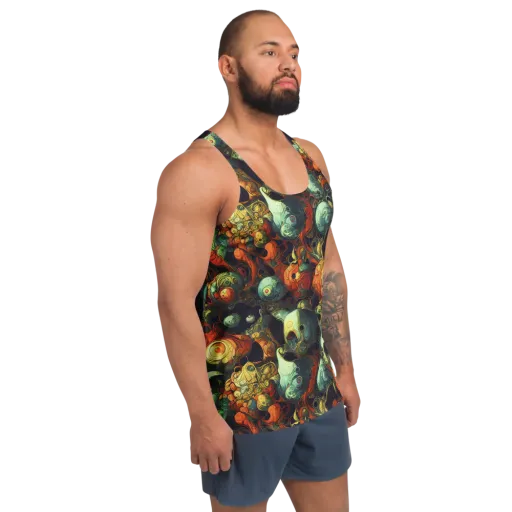 Midnight Mutants on a Men's Tank Top