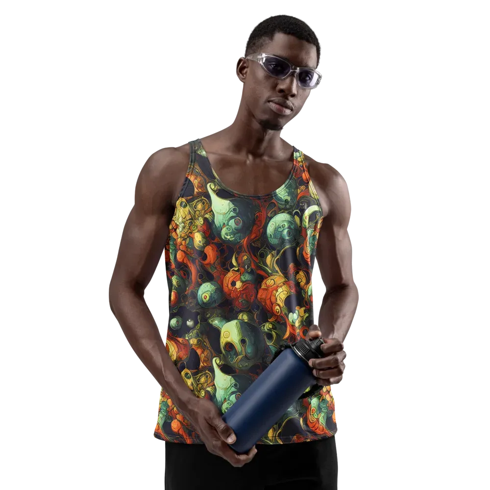 Midnight Mutants on Men's Tank Top — Front