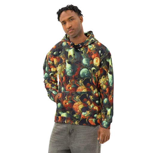 Midnight Mutants on a Cotton Hoodie