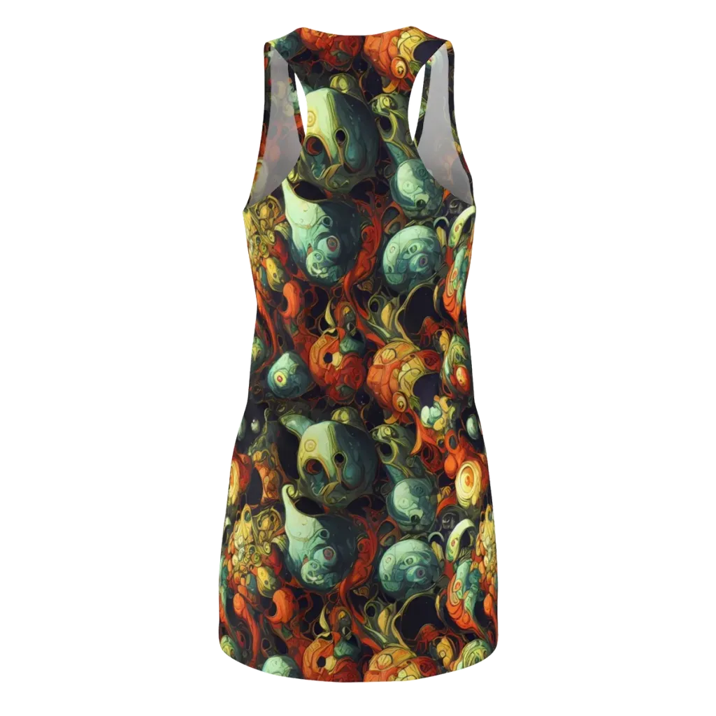 Midnight Mutants on Racerback Dress — Back