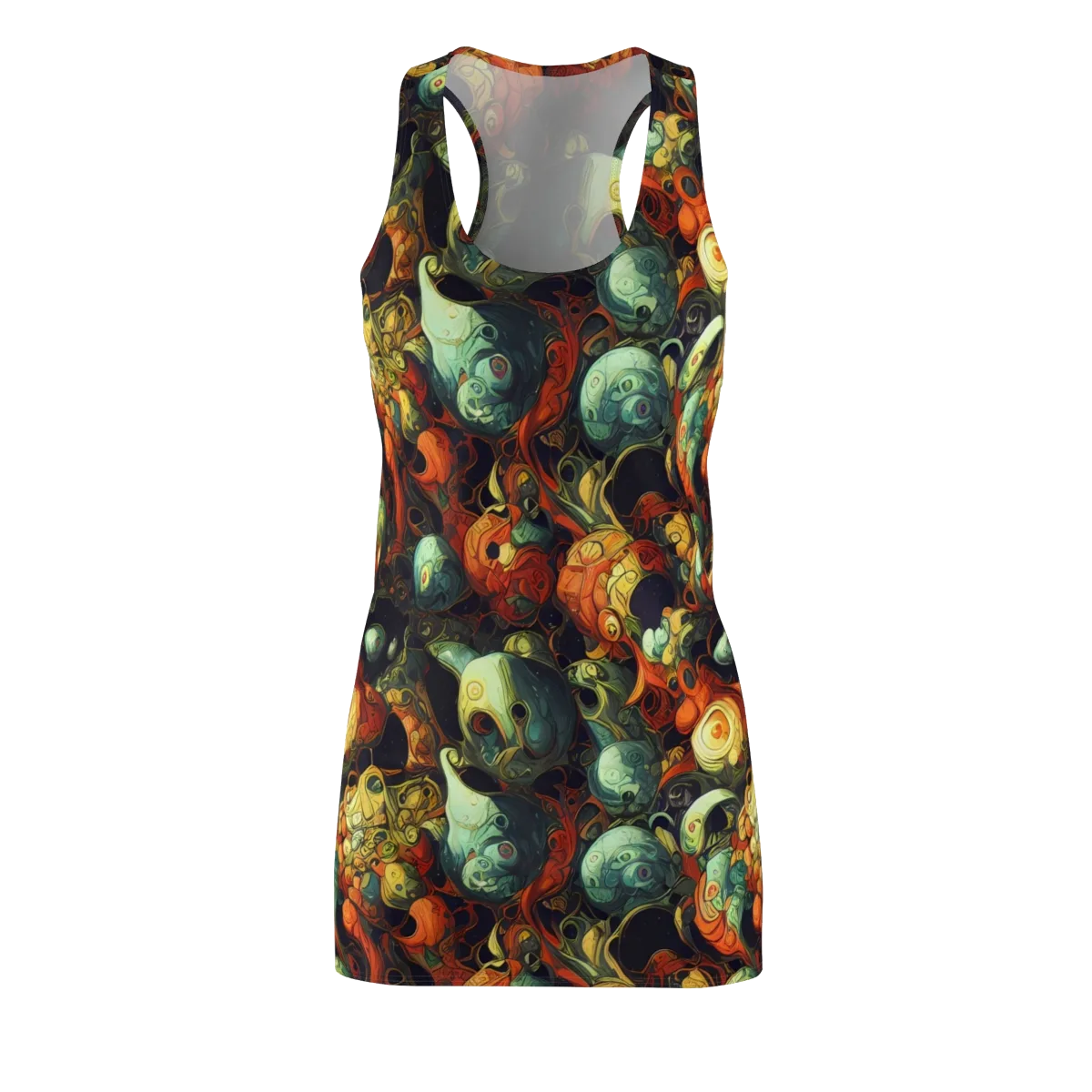 Midnight Mutants on Racerback Dress — Front