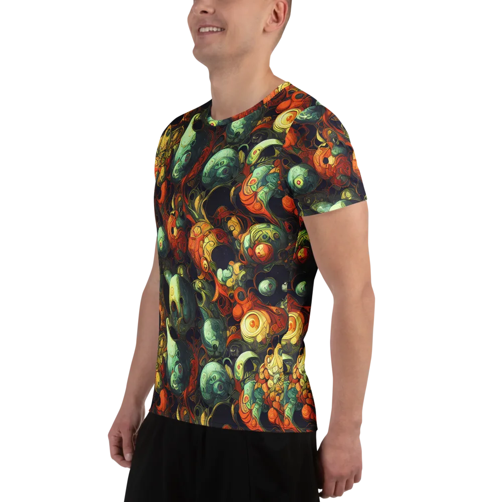 Midnight Mutants on Men's Athletic T-Shirt — Left