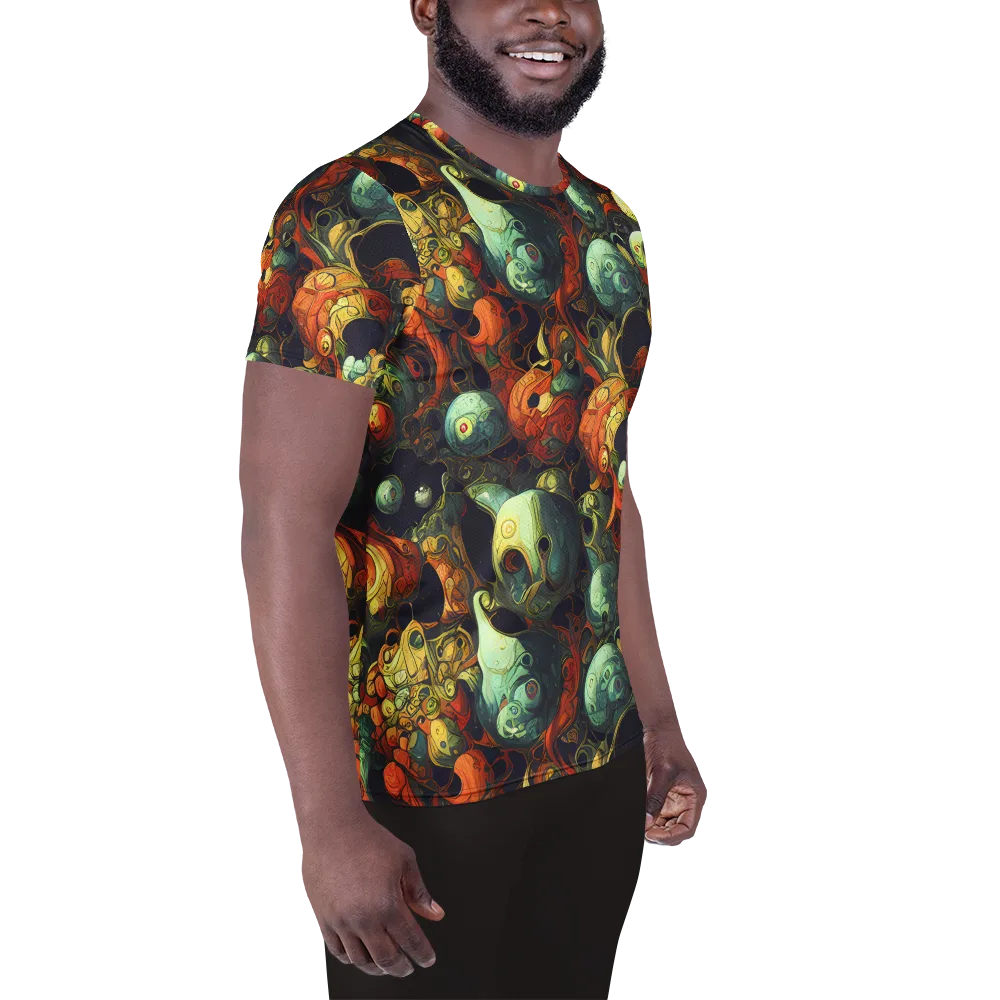 Midnight Mutants on Men's Athletic T-Shirt — Right