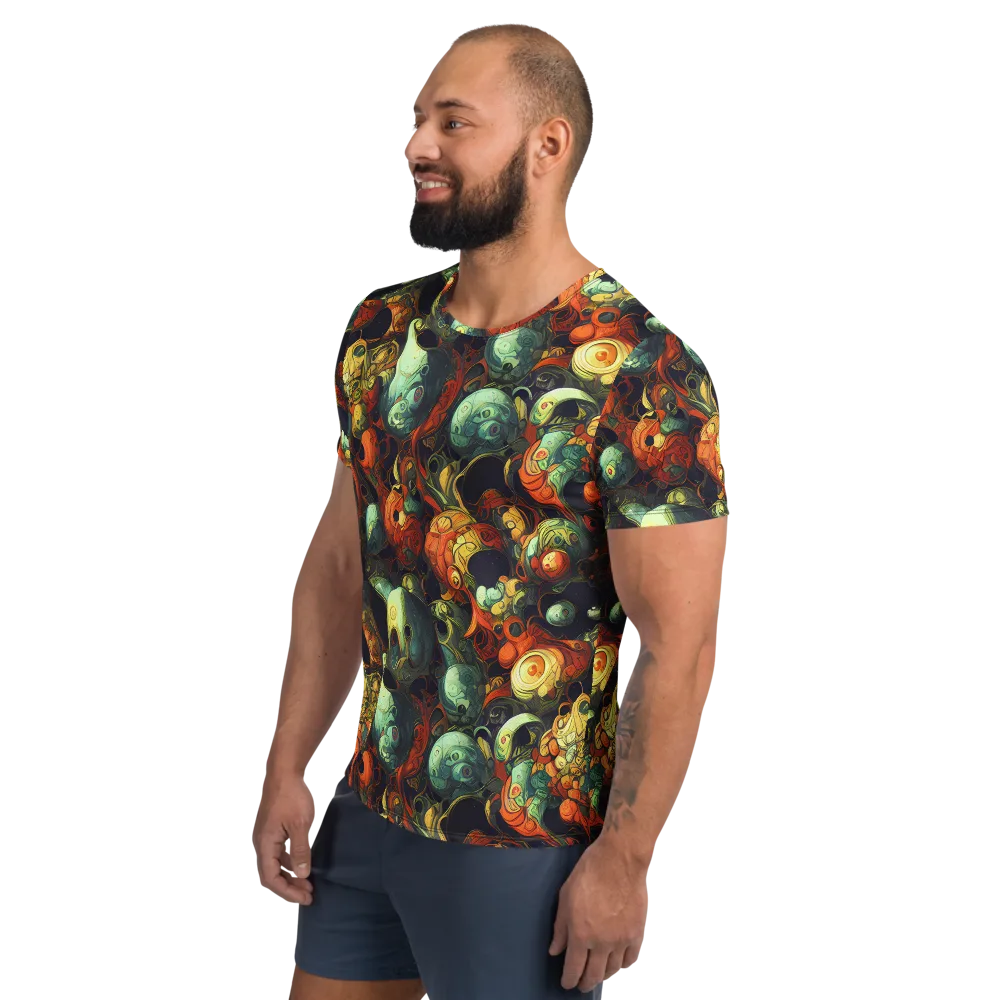 Midnight Mutants on Men's Athletic T-Shirt — Left