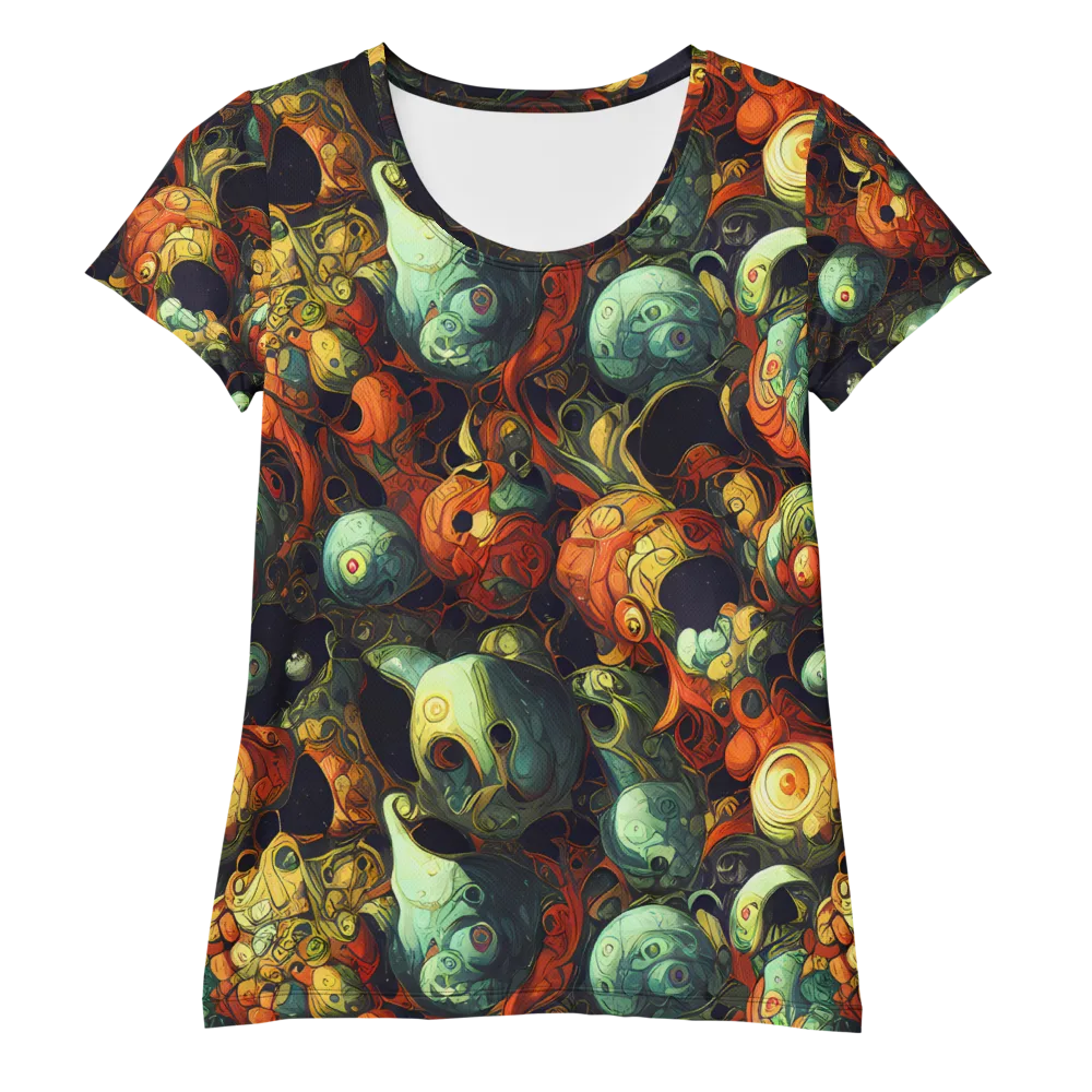 Midnight Mutants on Women's Athletic T-Shirt — Front