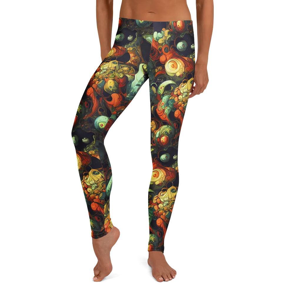 Midnight Mutants on Leggings — Front