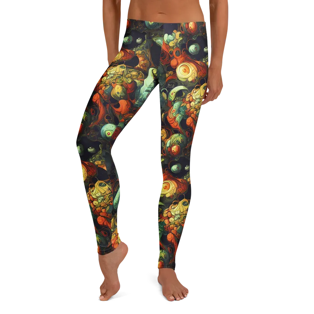 Midnight Mutants on Leggings — Front