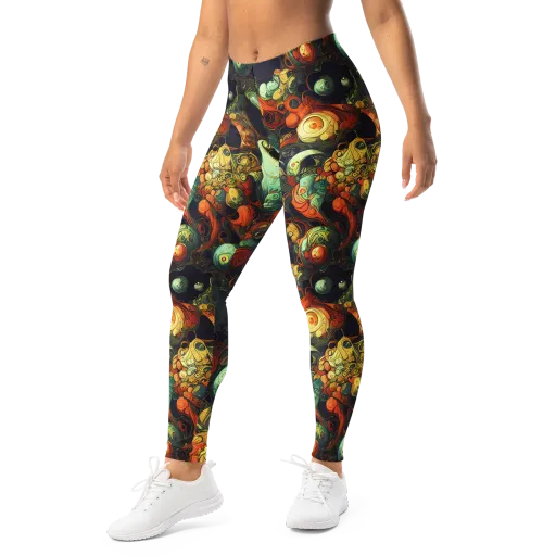 Midnight Mutants on a Leggings