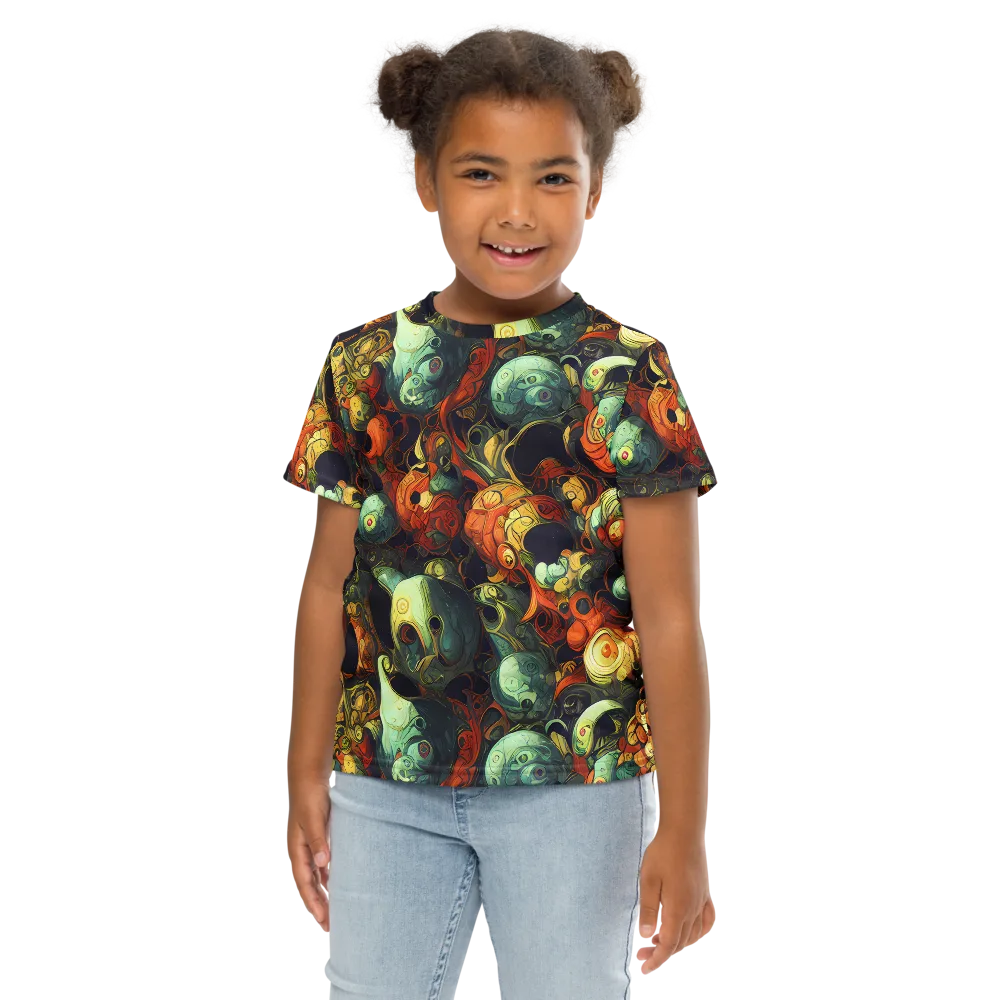 Midnight Mutants on Kids Crew Neck T-Shirt — Front