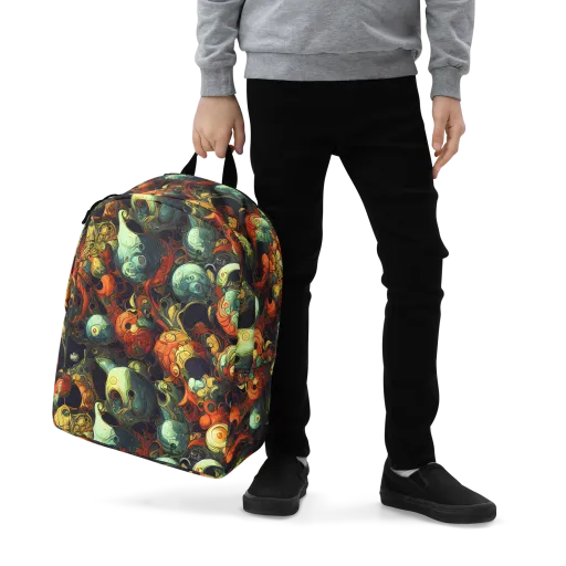 Midnight Mutants on a Minimalist Backpack