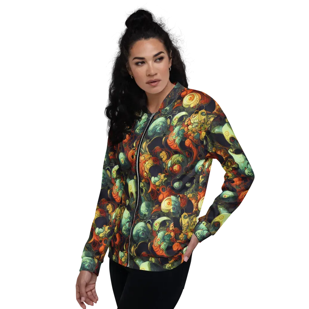 Midnight Mutants on Bomber Jacket — Left