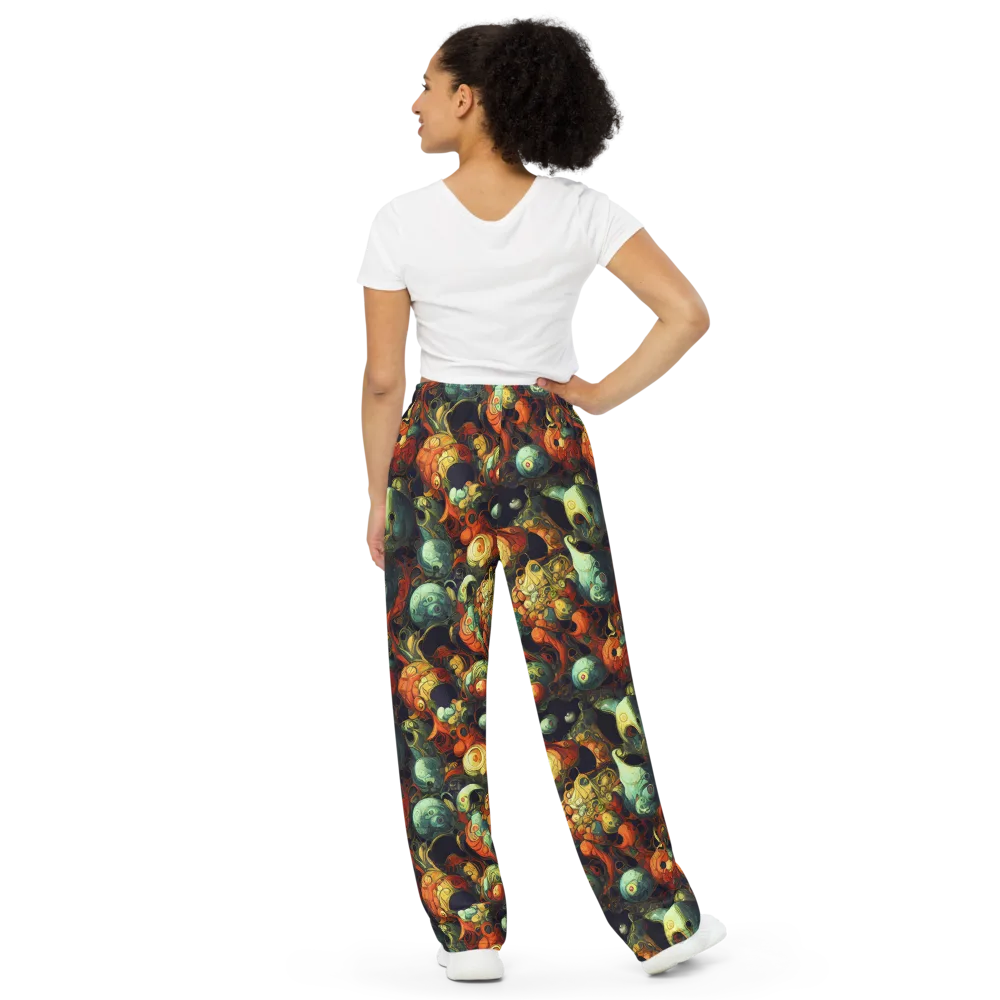 Midnight Mutants on Wide-Leg Pants — Back