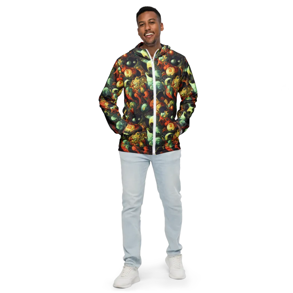 Midnight Mutants on Men's Windbreaker — Front