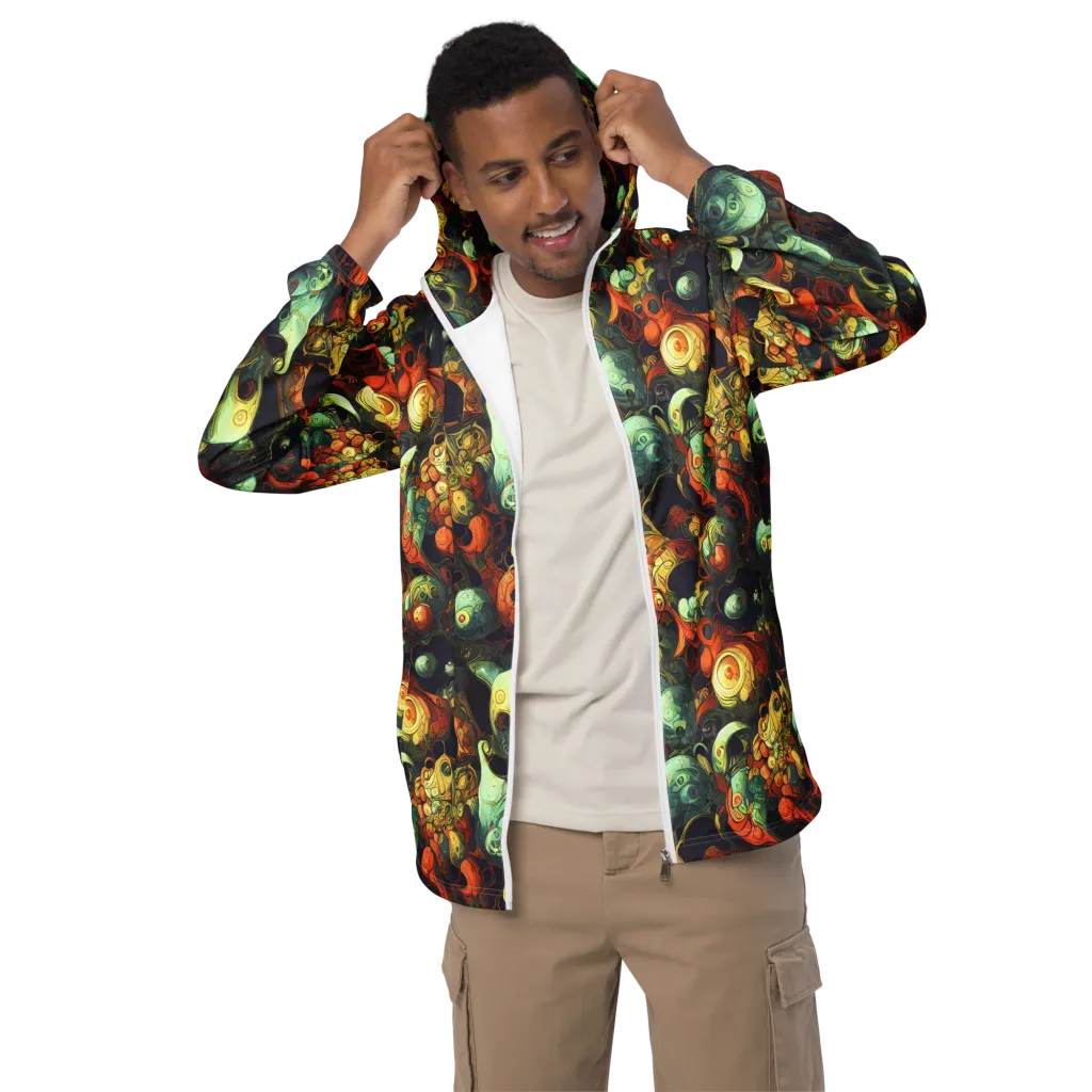 Midnight Mutants on Men's Windbreaker — Front