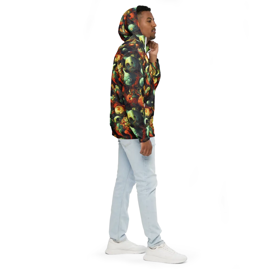 Midnight Mutants on Men's Windbreaker — Right