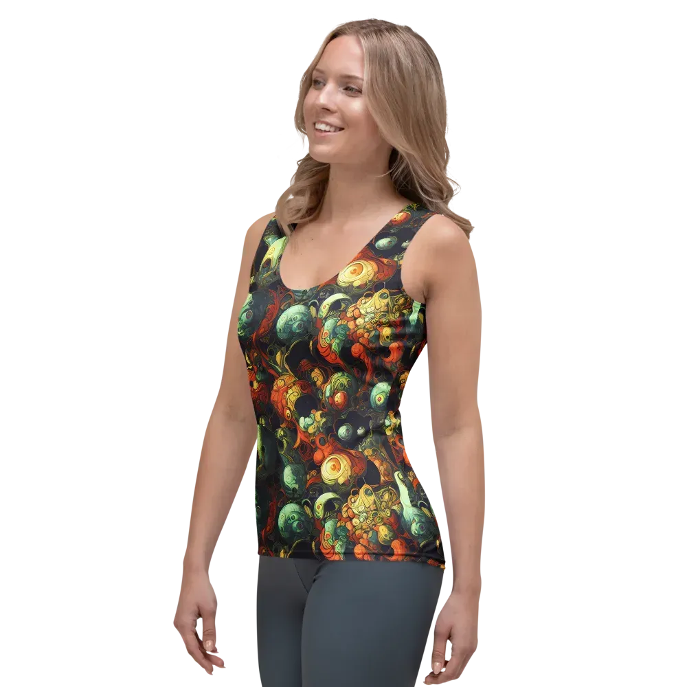 Midnight Mutants on Women's Tank Top — Left Front