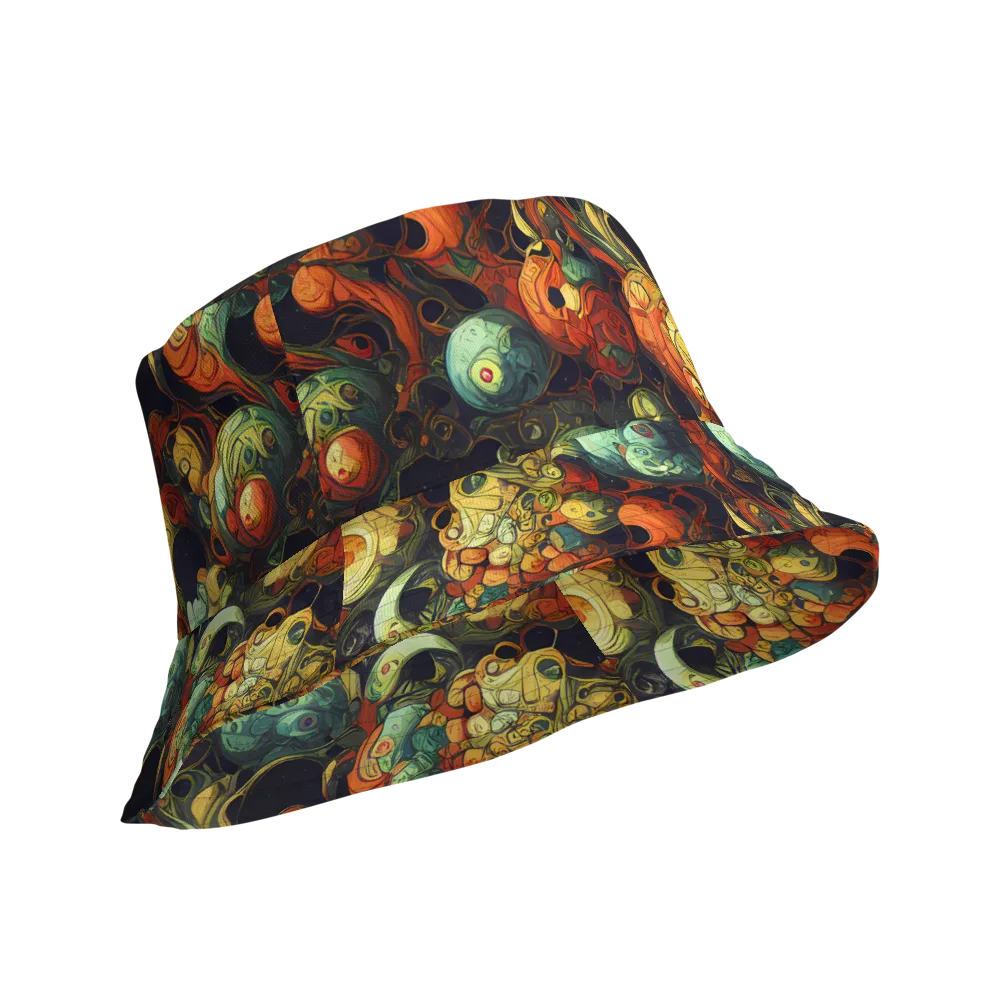 Midnight Mutants on Reversible Bucket Hat — Product details Outside