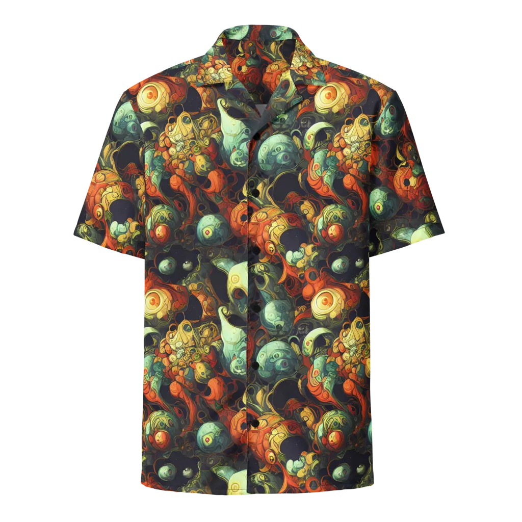 Midnight Mutants on Button Shirt — Front