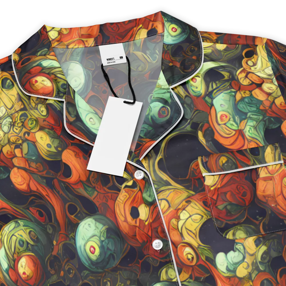 Midnight Mutants on Women's Short Sleeve Pajama Top — Product details