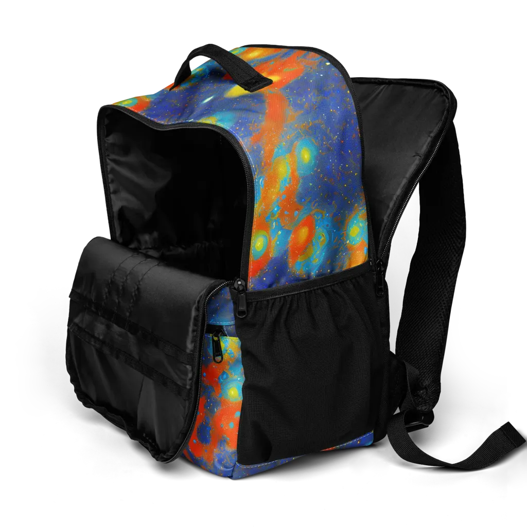 Orbital Bloom on Utility Backpack — Product details 2