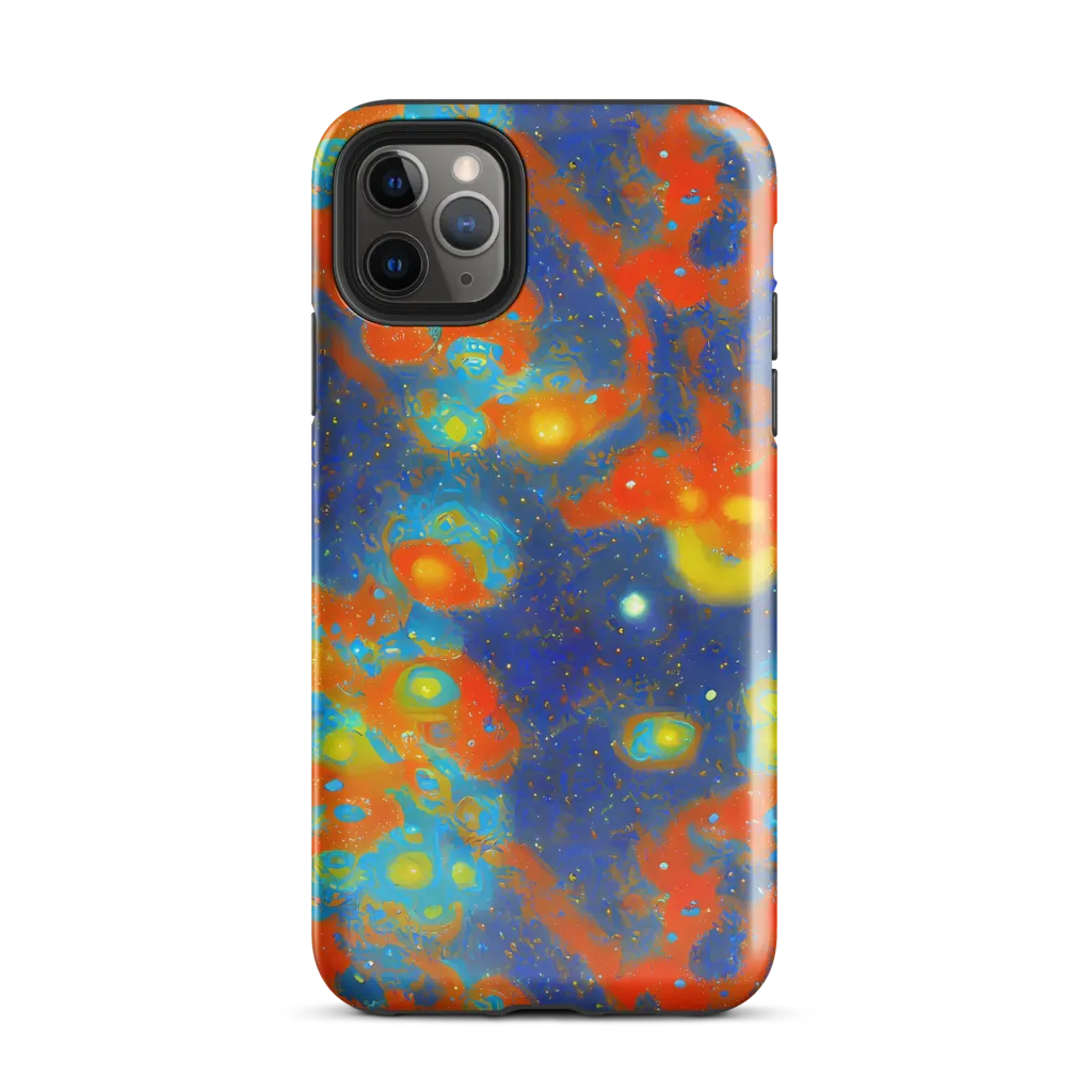 Orbital Bloom on Tough Case for iPhone® — Front
