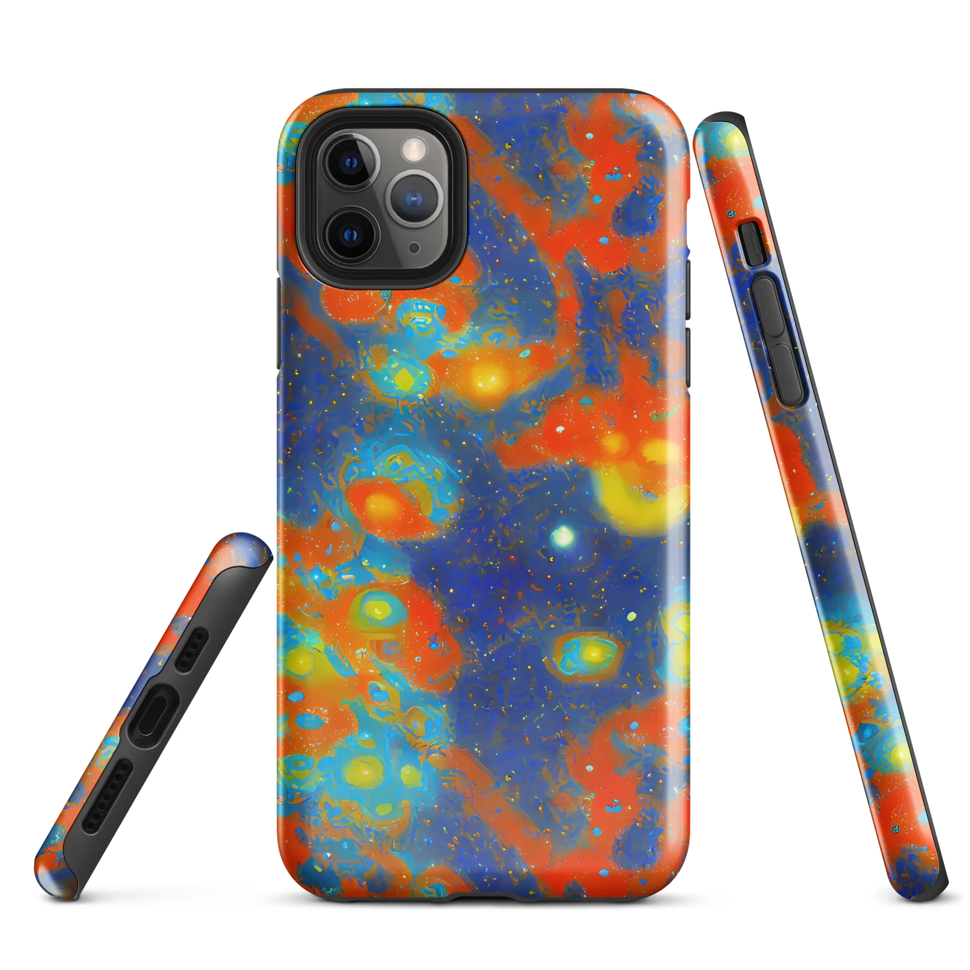 Orbital Bloom on Tough Case for iPhone® — Front