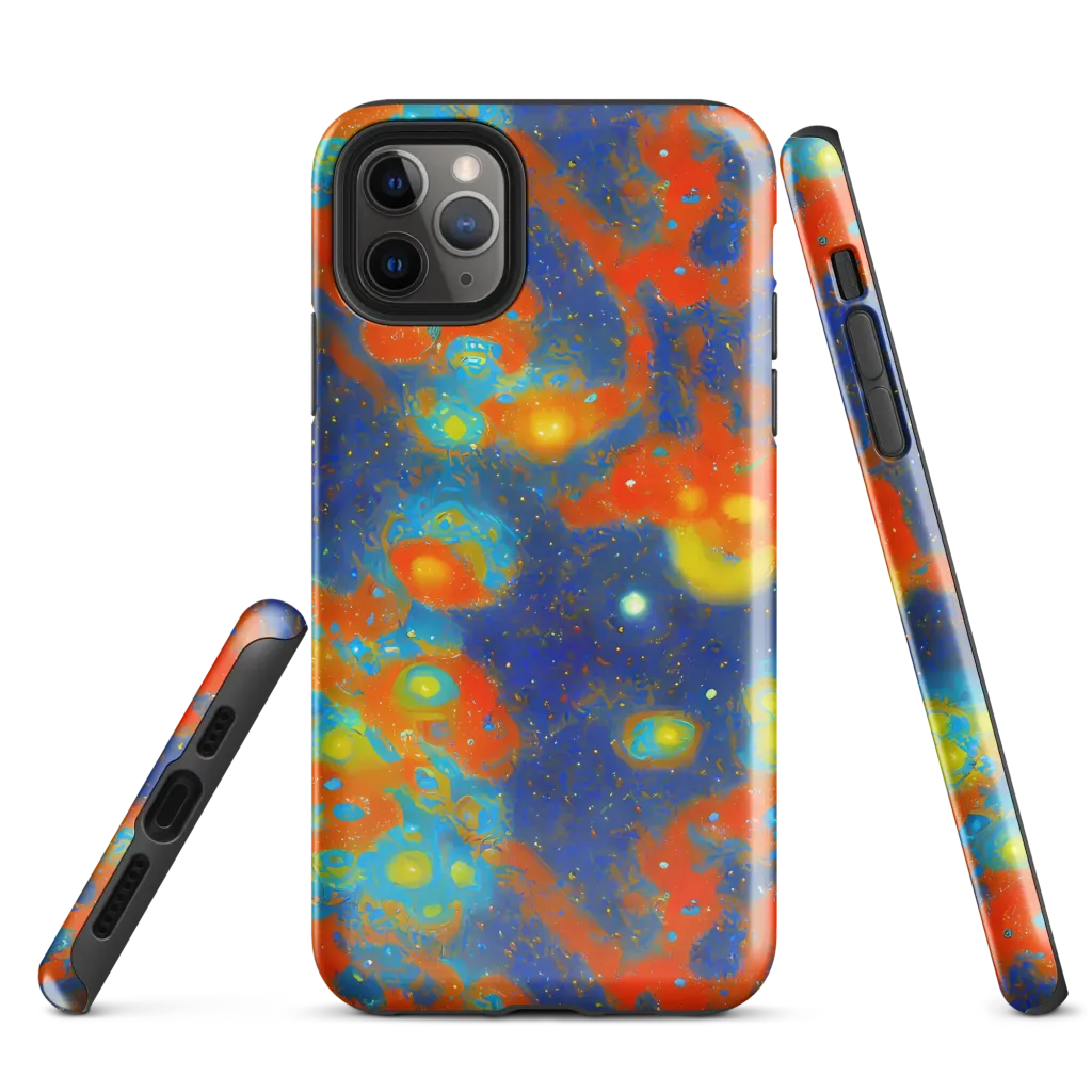 Orbital Bloom on Tough Case for iPhone® — Front