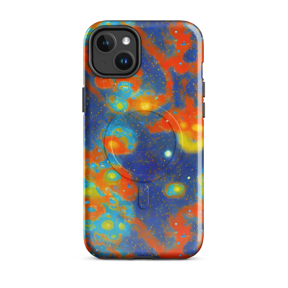 Orbital Bloom on MagSafe Tough Case for iPhone® — Front