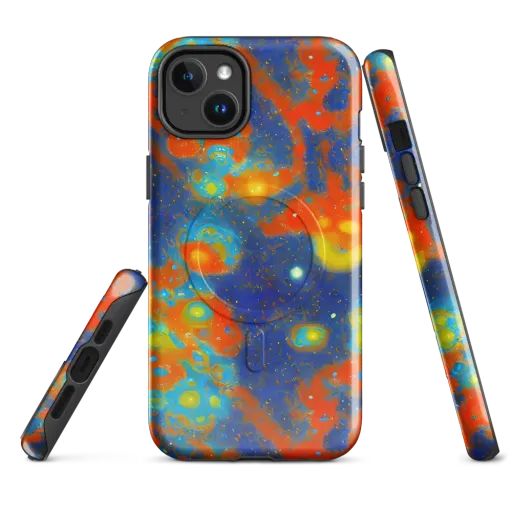 Orbital Bloom on a MagSafe Tough Case for iPhone®