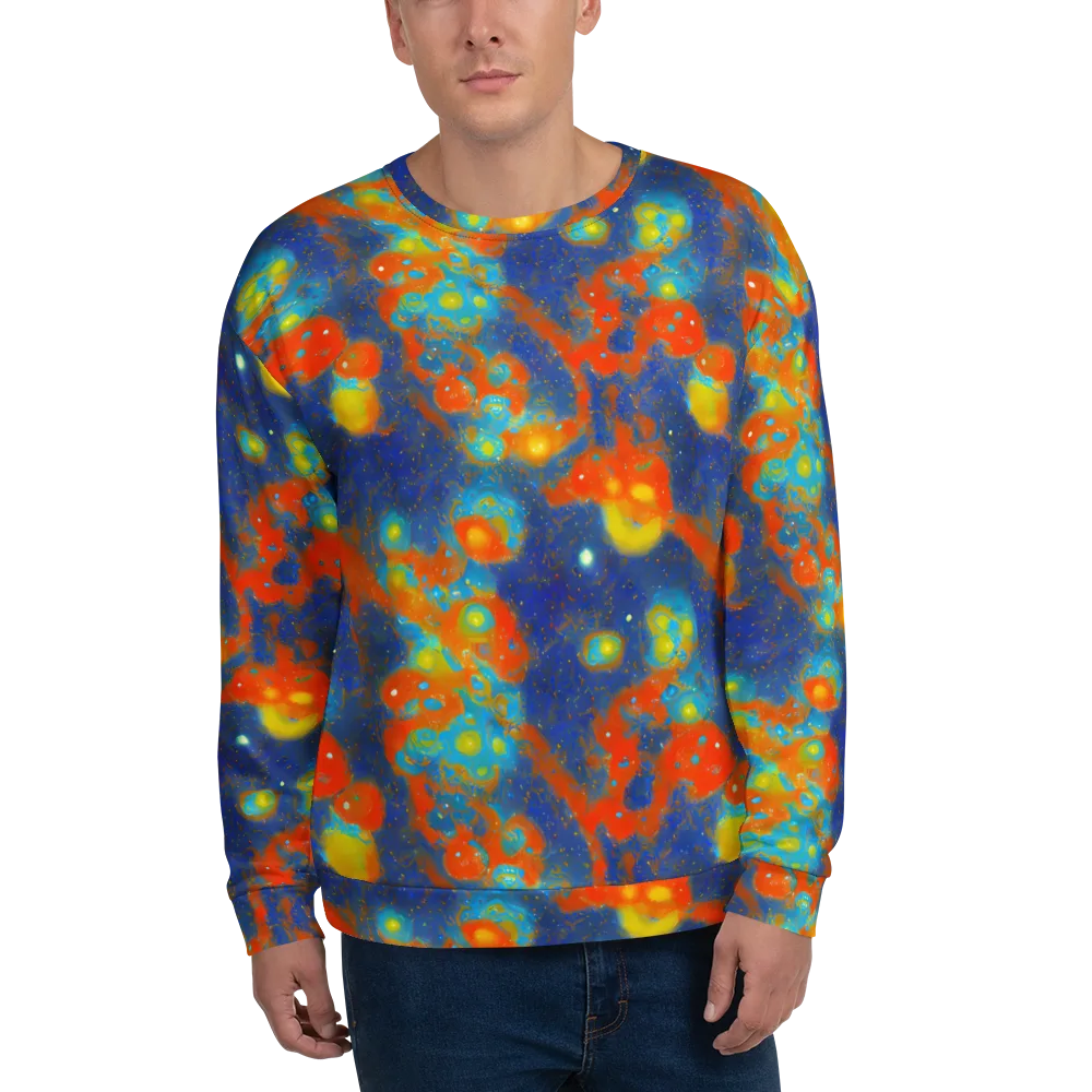 Orbital Bloom on Sweatshirt — Front