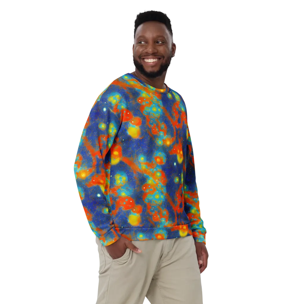 Orbital Bloom on Sweatshirt — Front