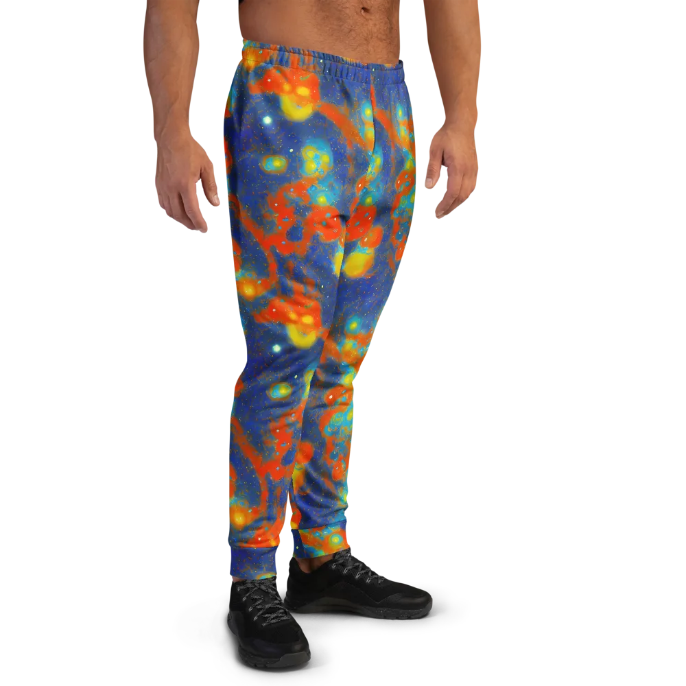 Orbital Bloom on Men's Joggers — Right