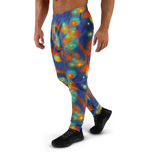 Orbital Bloom on a Men's Joggers