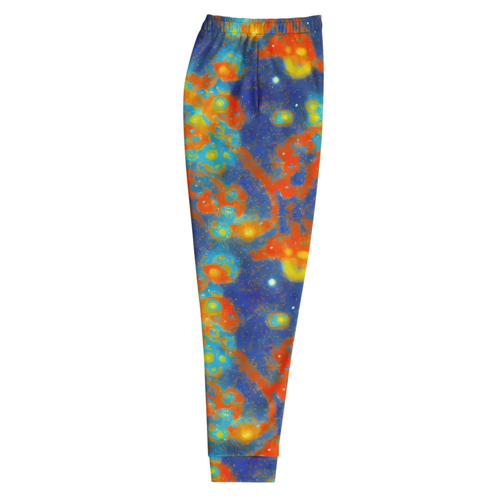 Orbital Bloom on Men's Joggers — Right