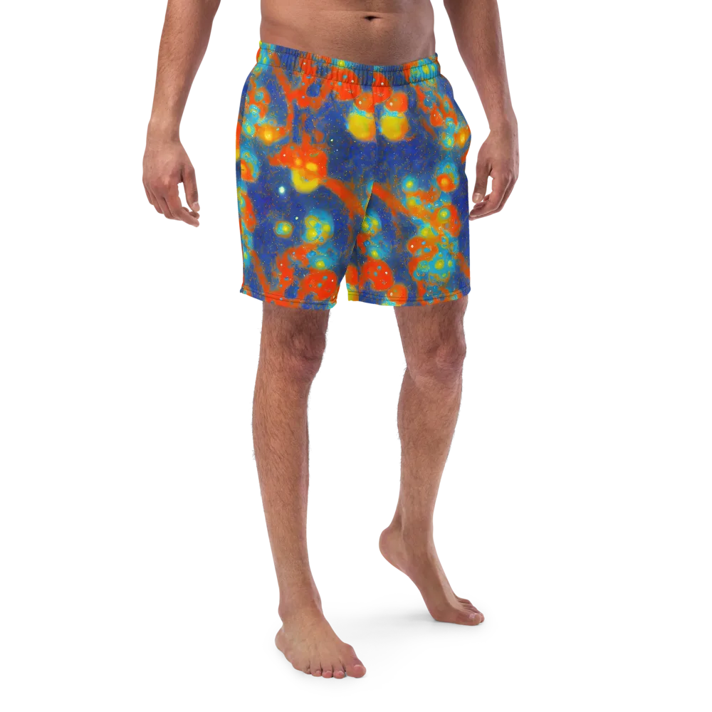 Orbital Bloom on Swim Trunks — Front