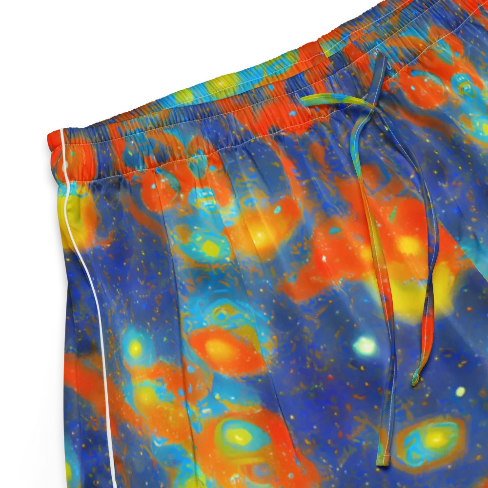 Orbital Bloom on Women's Pajama Shorts — Product details