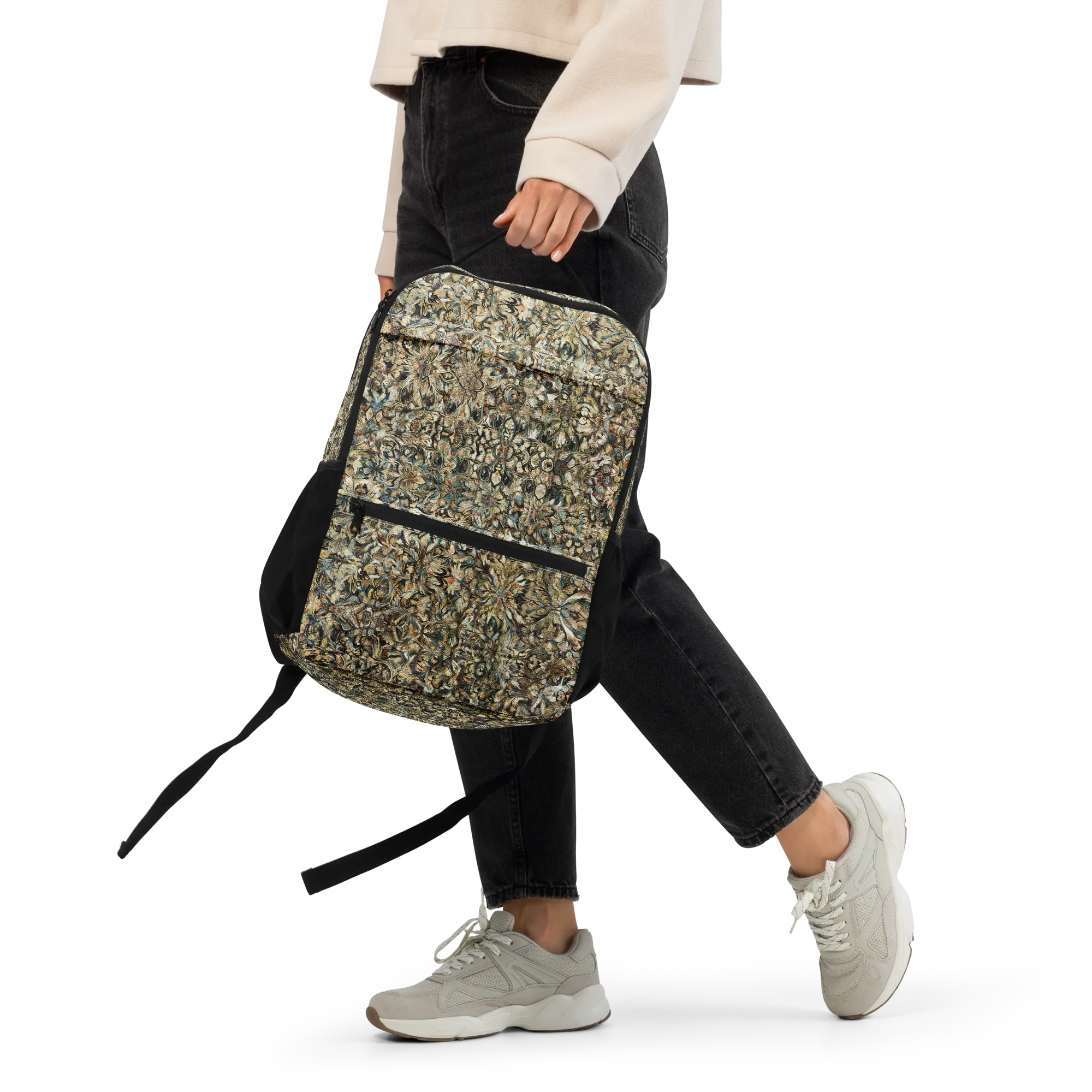 Mossfire Tapestry on Utility Backpack — Front