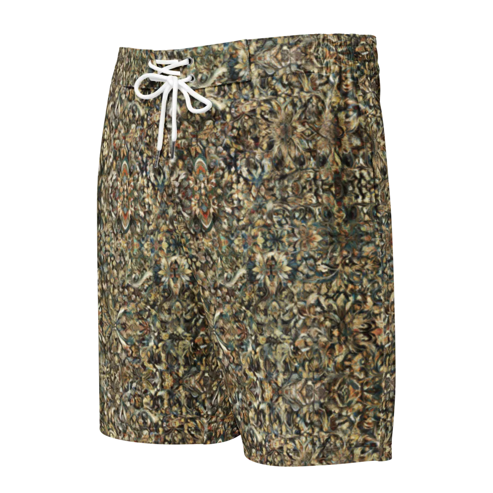 Mossfire Tapestry on Men's Board Shorts — Front