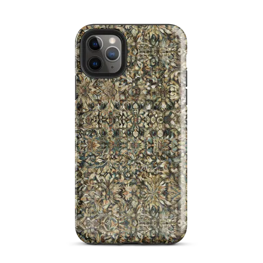 Mossfire Tapestry on a Tough Case for iPhone®