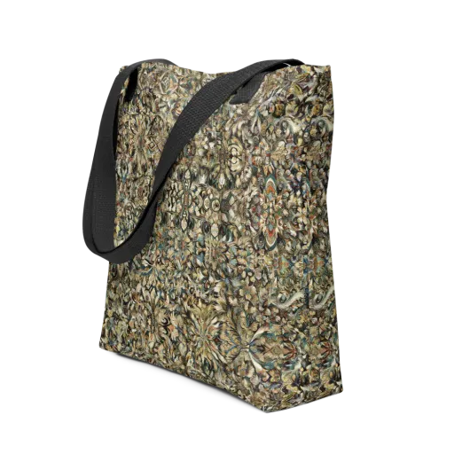 Mossfire Tapestry on a Tote Bag