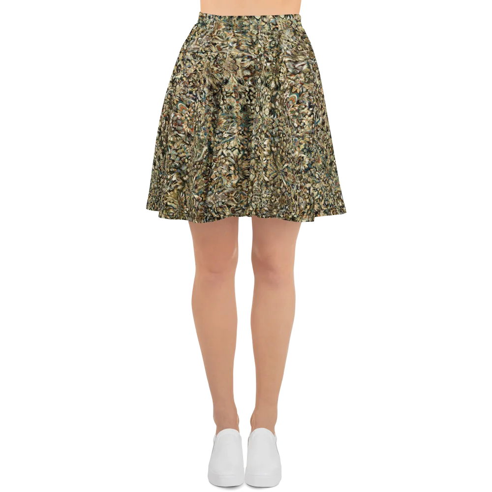 Mossfire Tapestry on Skater Skirt — Front