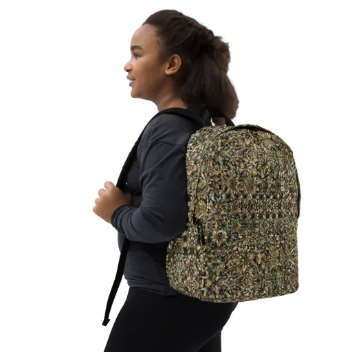 Mossfire Tapestry on a Minimalist Backpack