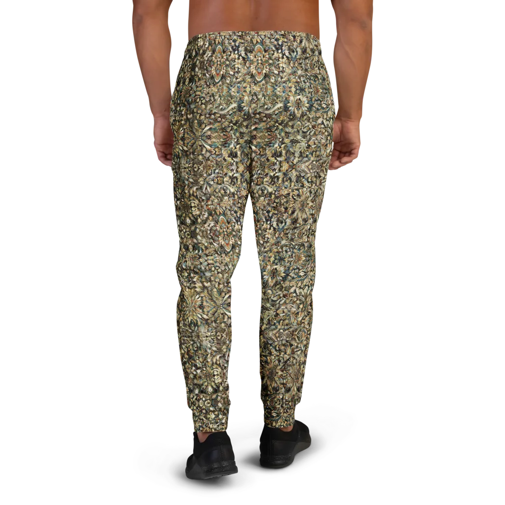 Mossfire Tapestry on Men's Joggers — Back