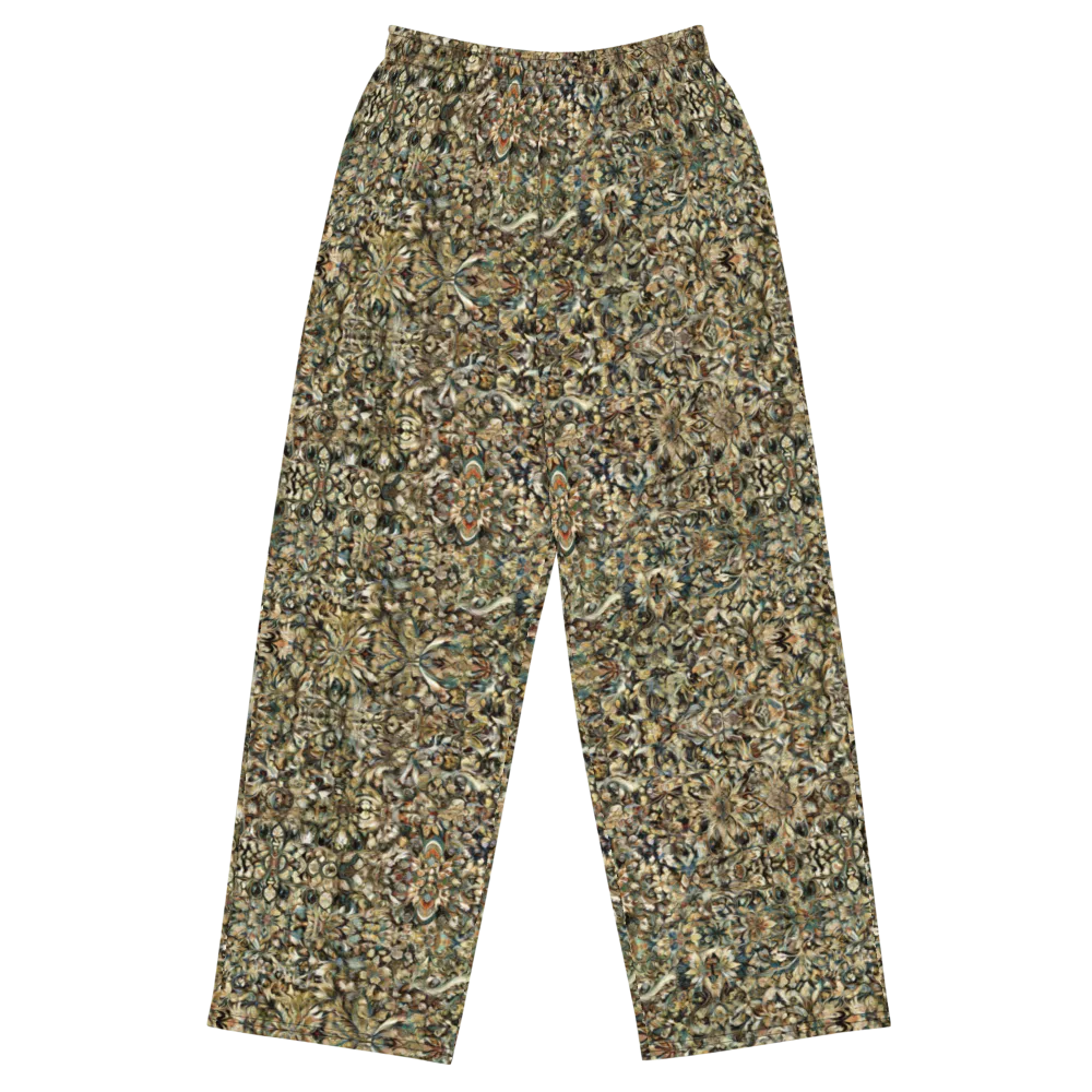 Mossfire Tapestry on Wide-Leg Pants — Front